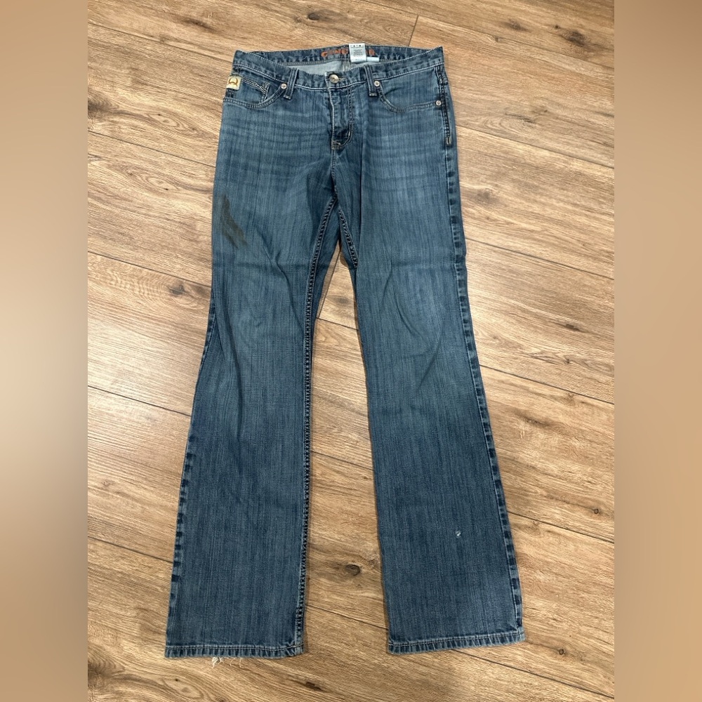 Cinch Ian Men’s Bootcut Jeans 32x34 Medium Wash Western Cowboy Denim